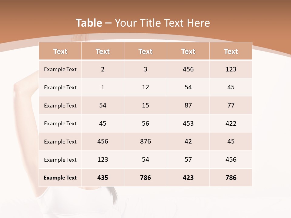 Prenatal Sitting Happy PowerPoint Template