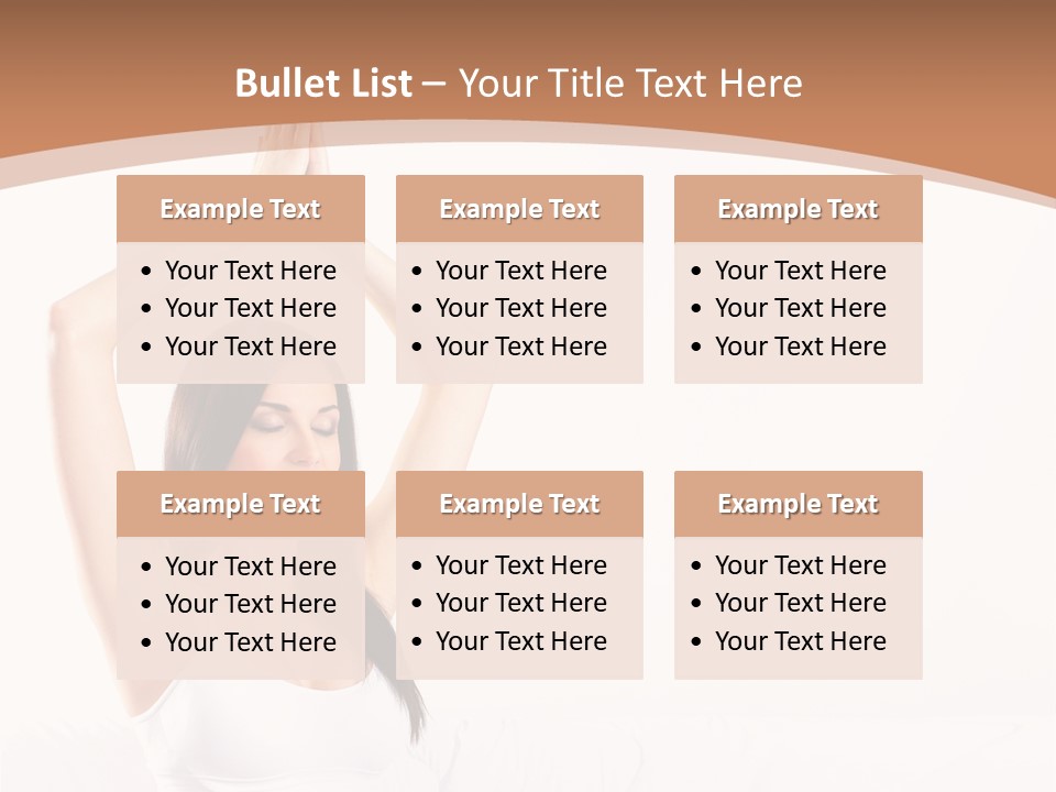 Prenatal Sitting Happy PowerPoint Template