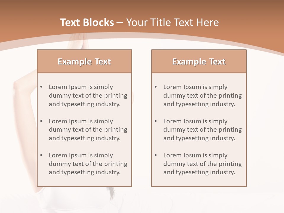 Prenatal Sitting Happy PowerPoint Template