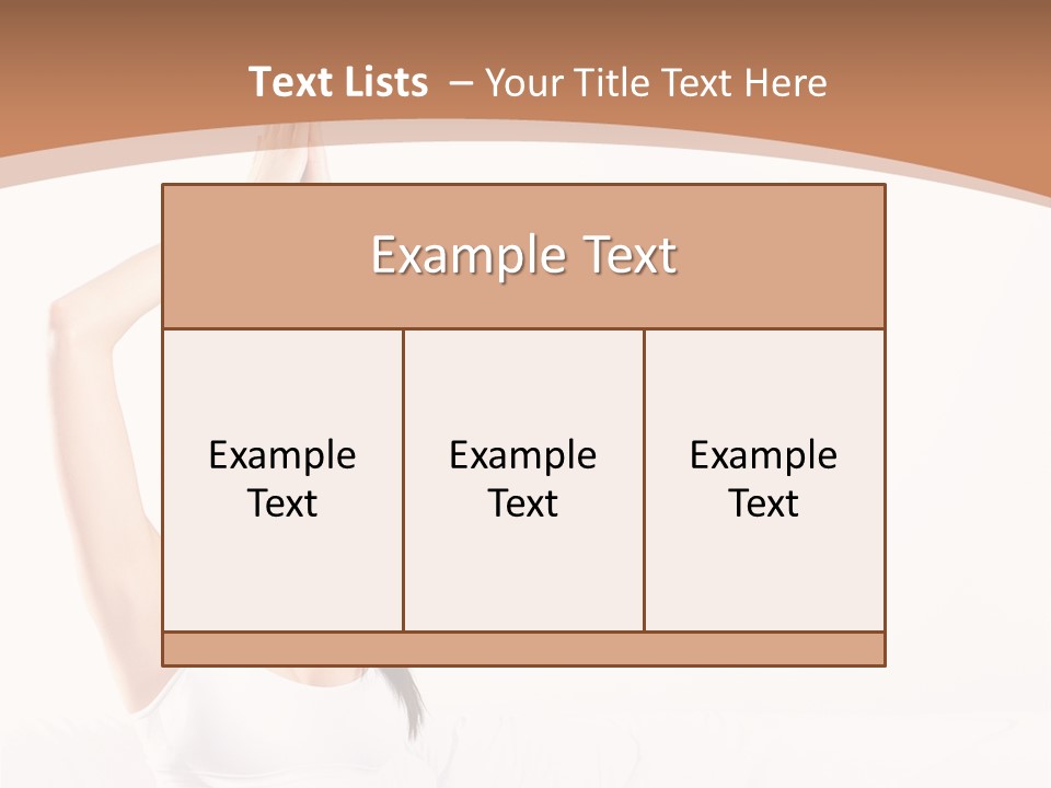 Prenatal Sitting Happy PowerPoint Template