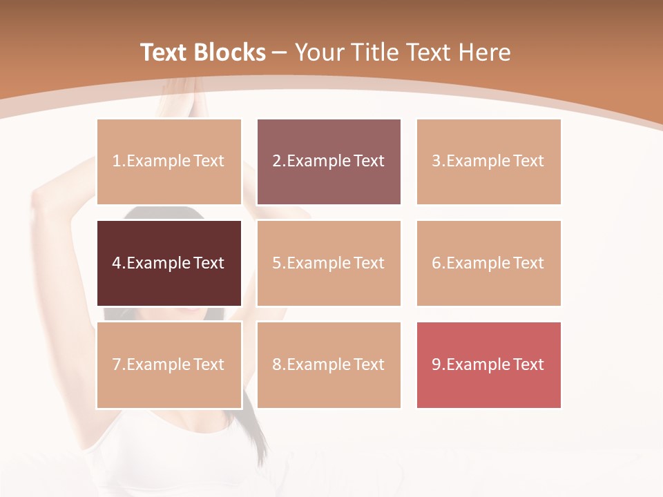 Prenatal Sitting Happy PowerPoint Template