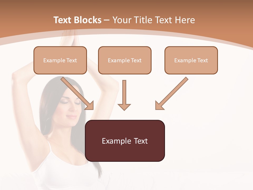 Prenatal Sitting Happy PowerPoint Template