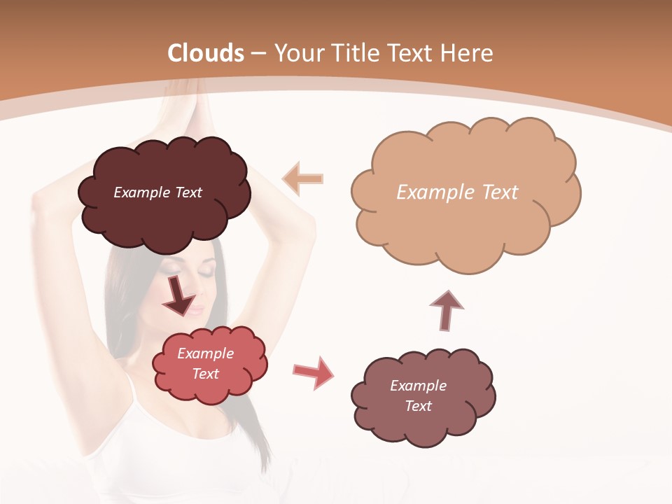 Prenatal Sitting Happy PowerPoint Template