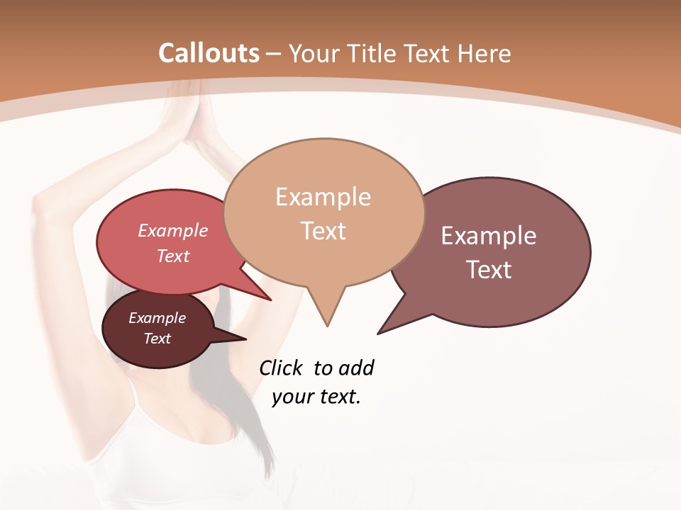 Prenatal Sitting Happy PowerPoint Template