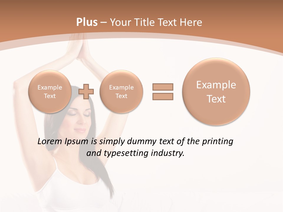 Prenatal Sitting Happy PowerPoint Template