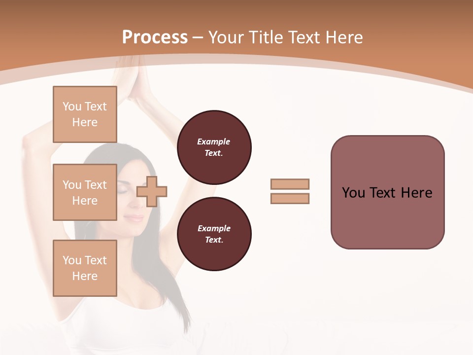 Prenatal Sitting Happy PowerPoint Template