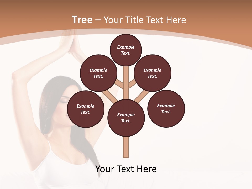 Prenatal Sitting Happy PowerPoint Template
