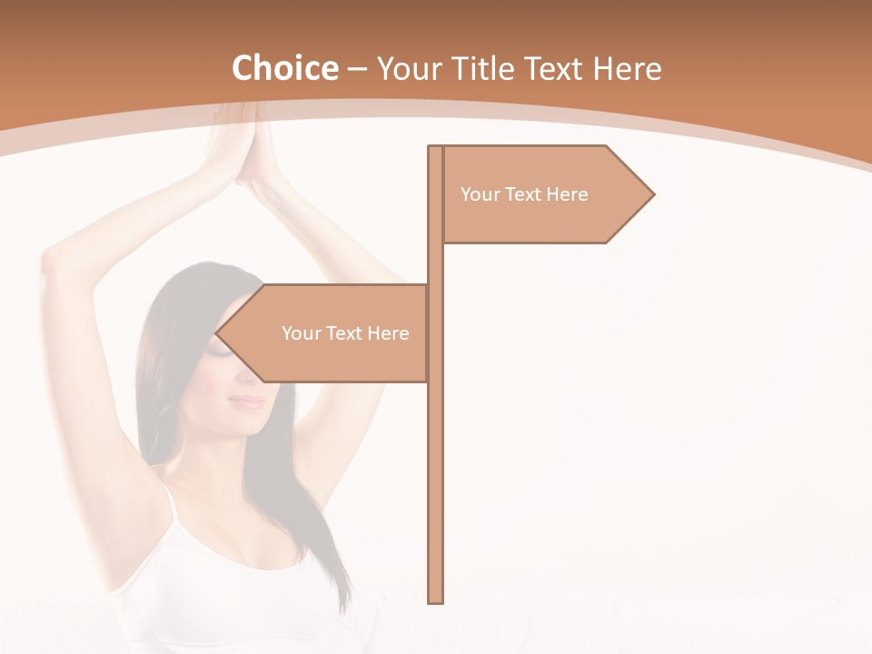 Prenatal Sitting Happy PowerPoint Template