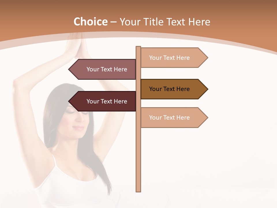 Prenatal Sitting Happy PowerPoint Template