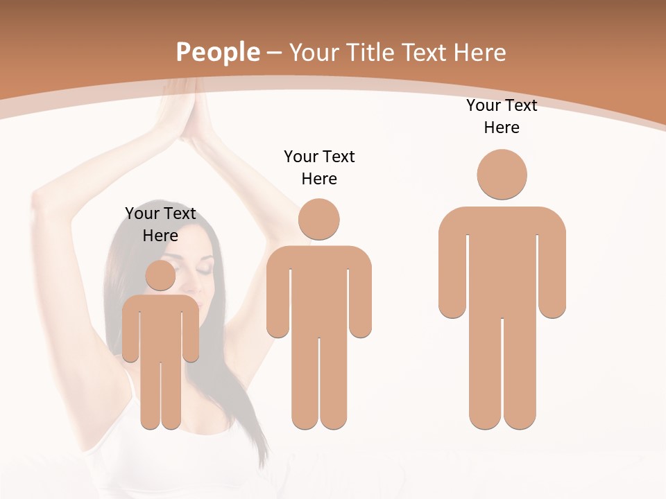 Prenatal Sitting Happy PowerPoint Template