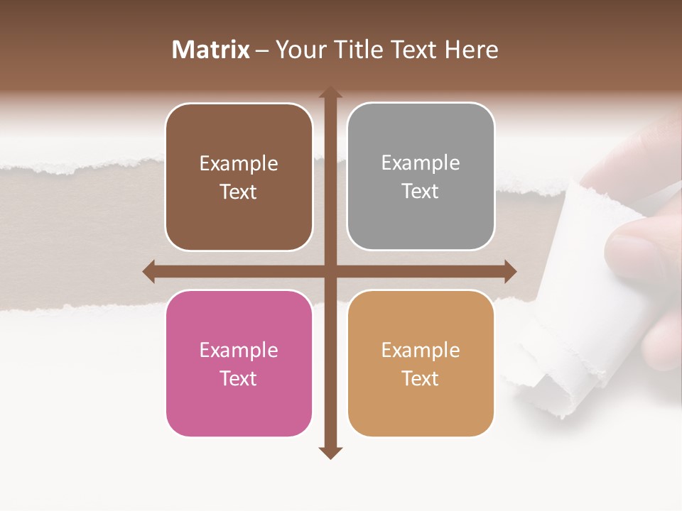 Line Break Form PowerPoint Template