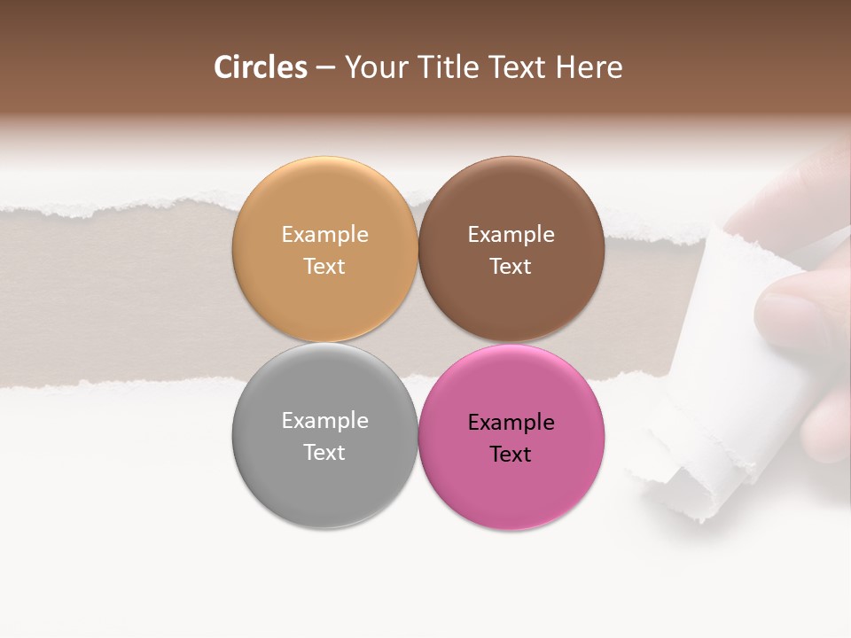 Line Break Form PowerPoint Template