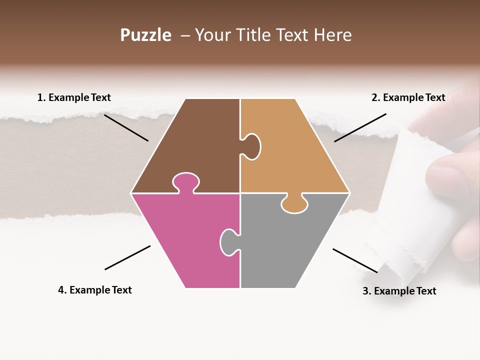 Line Break Form PowerPoint Template