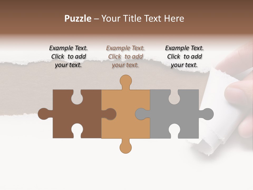 Line Break Form PowerPoint Template