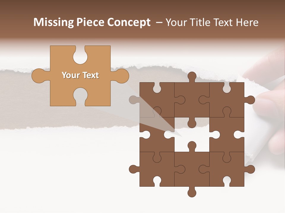 Line Break Form PowerPoint Template