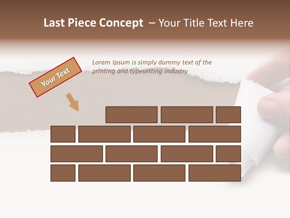 Line Break Form PowerPoint Template