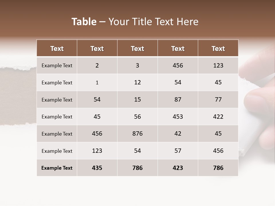 Line Break Form PowerPoint Template