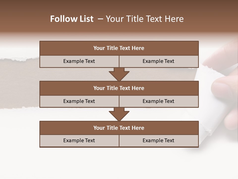 Line Break Form PowerPoint Template