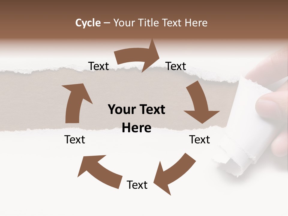Line Break Form PowerPoint Template