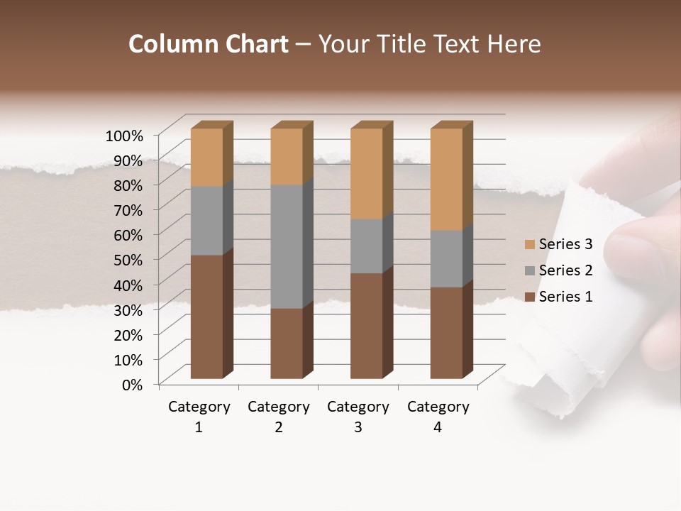 Line Break Form PowerPoint Template