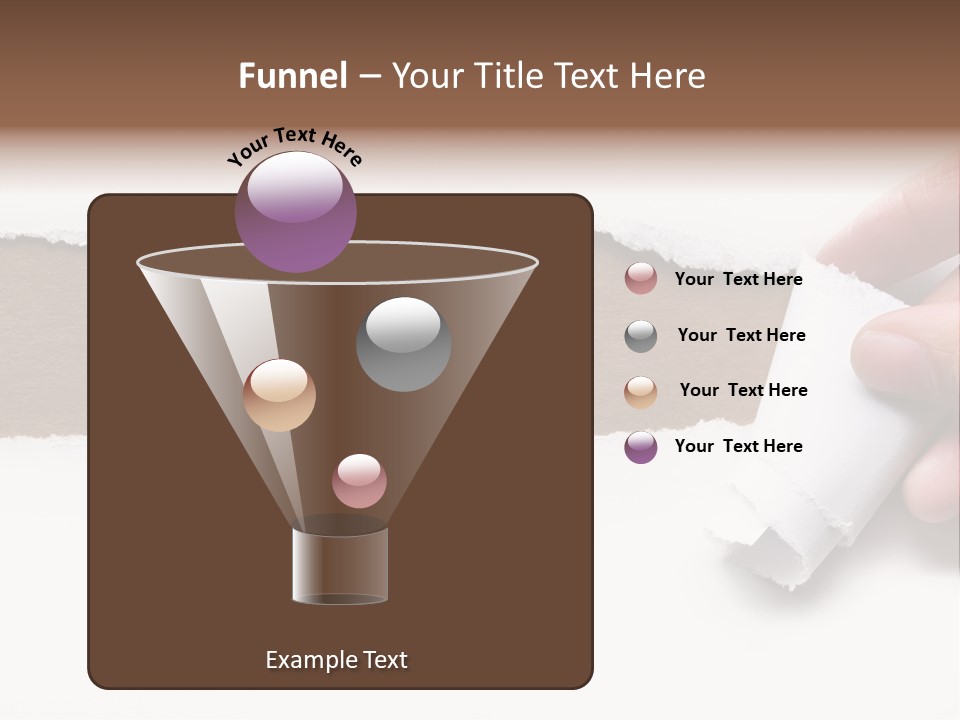 Line Break Form PowerPoint Template