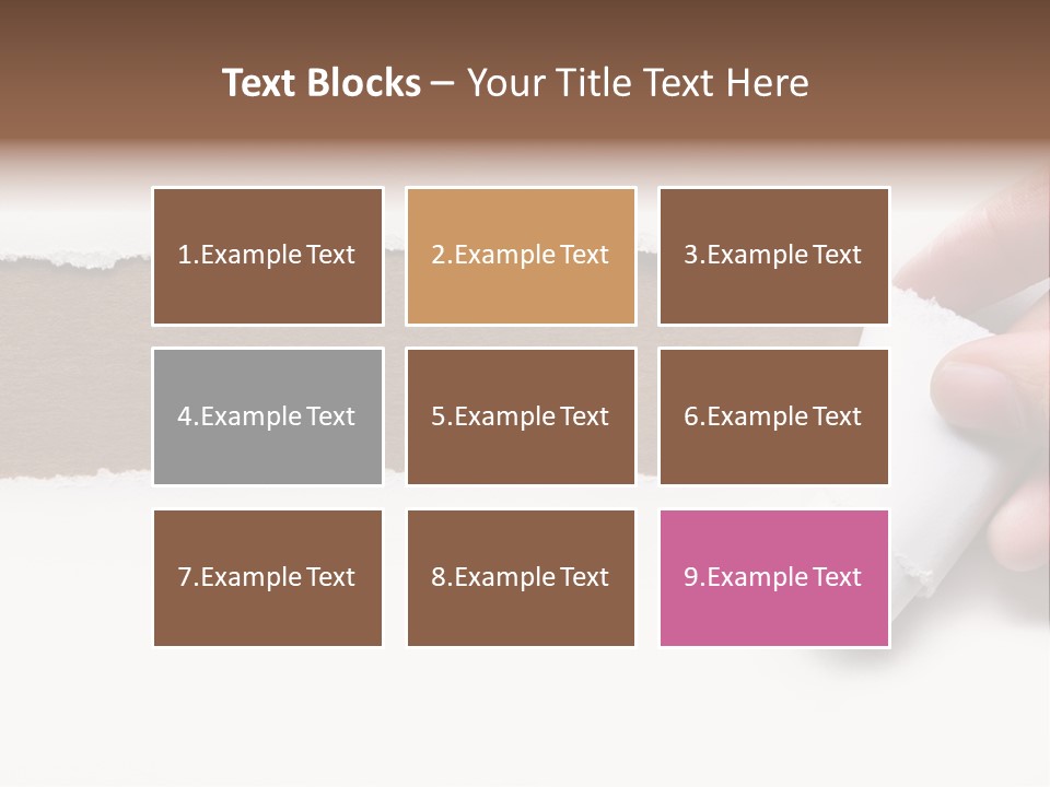 Line Break Form PowerPoint Template