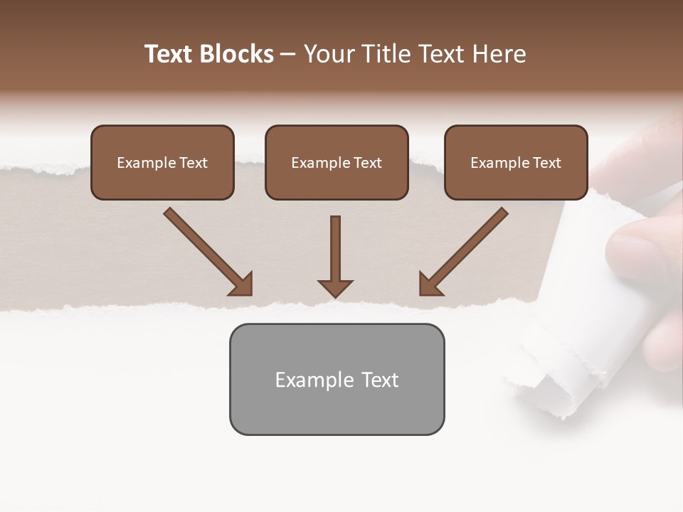Line Break Form PowerPoint Template