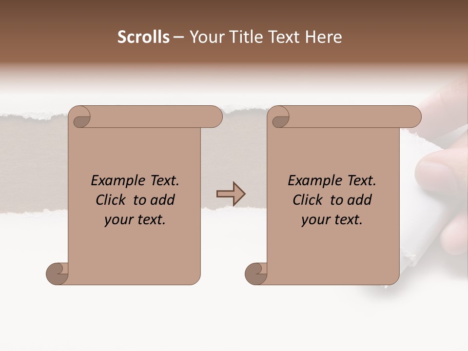 Line Break Form PowerPoint Template