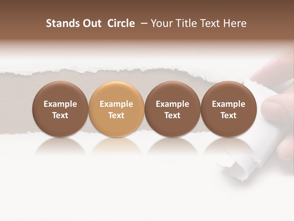 Line Break Form PowerPoint Template