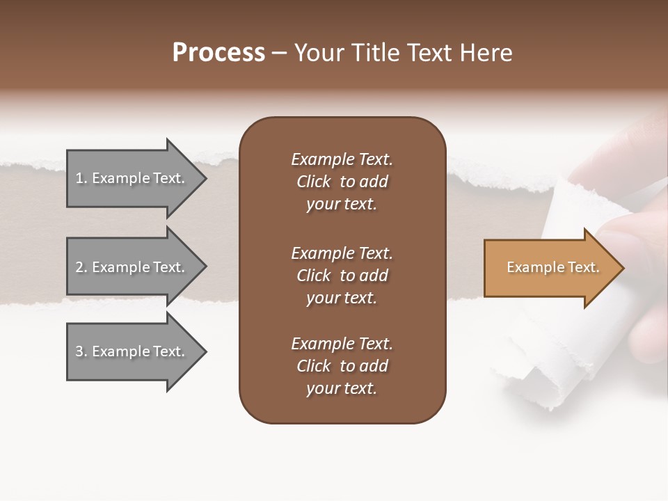 Line Break Form PowerPoint Template