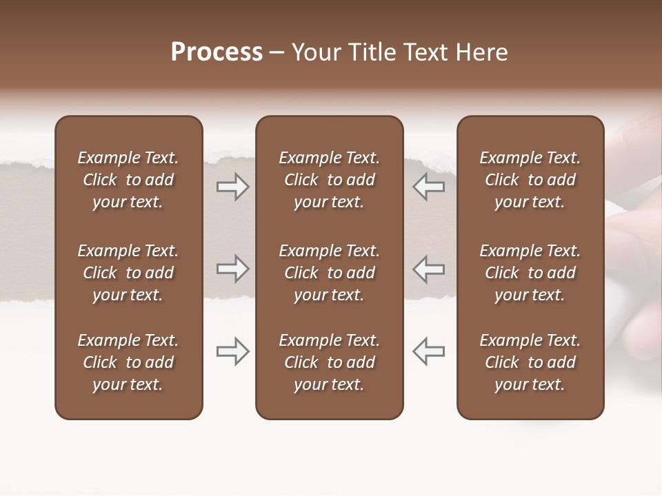 Line Break Form PowerPoint Template