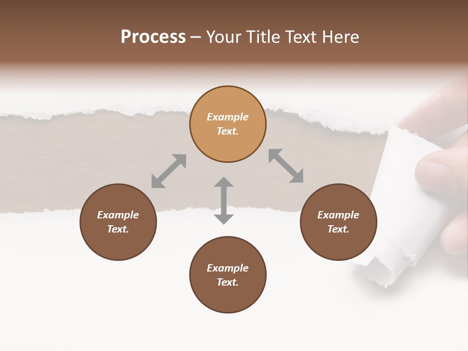 Line Break Form PowerPoint Template