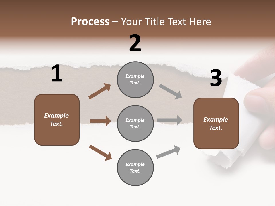 Line Break Form PowerPoint Template