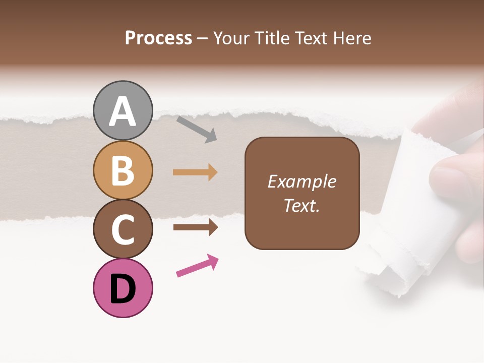Line Break Form PowerPoint Template