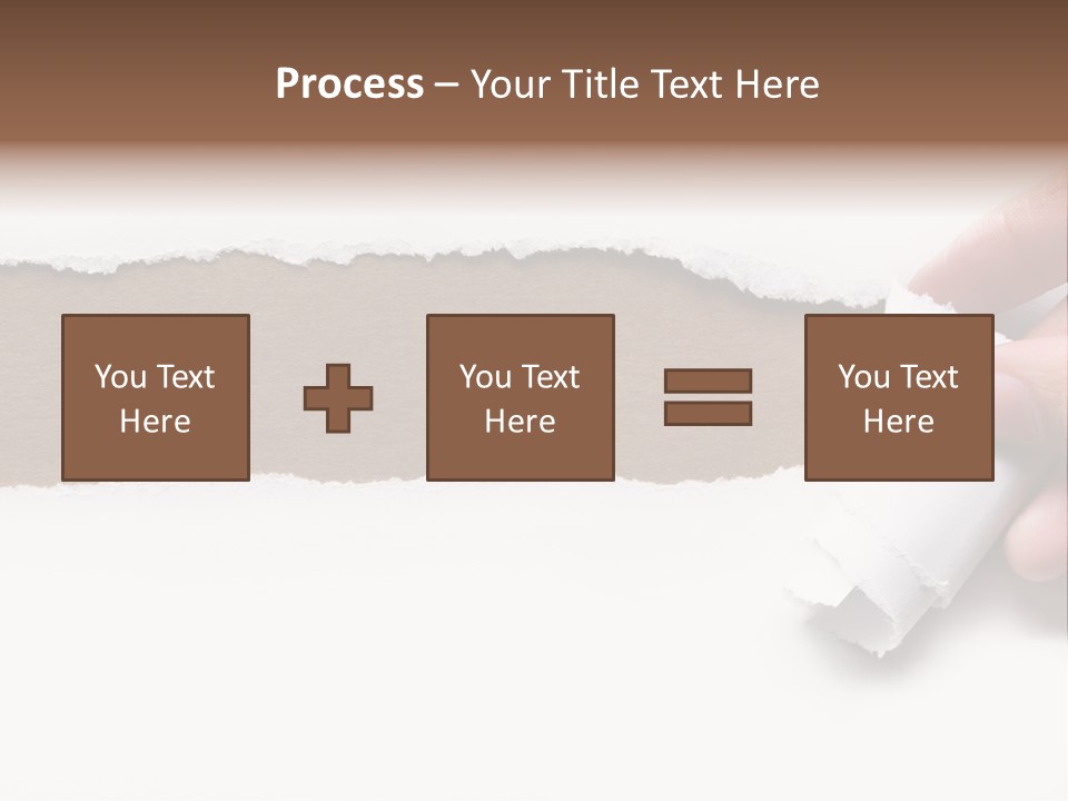 Line Break Form PowerPoint Template