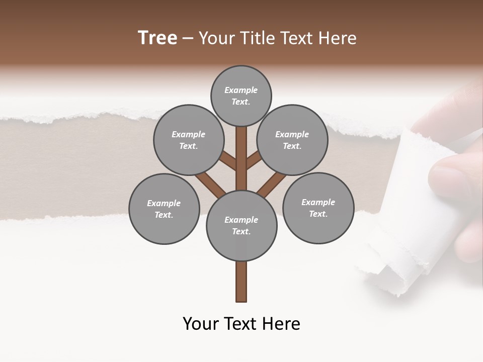 Line Break Form PowerPoint Template