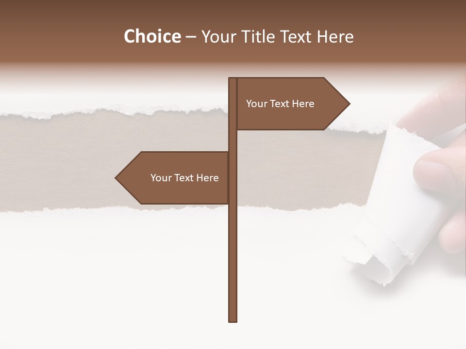 Line Break Form PowerPoint Template