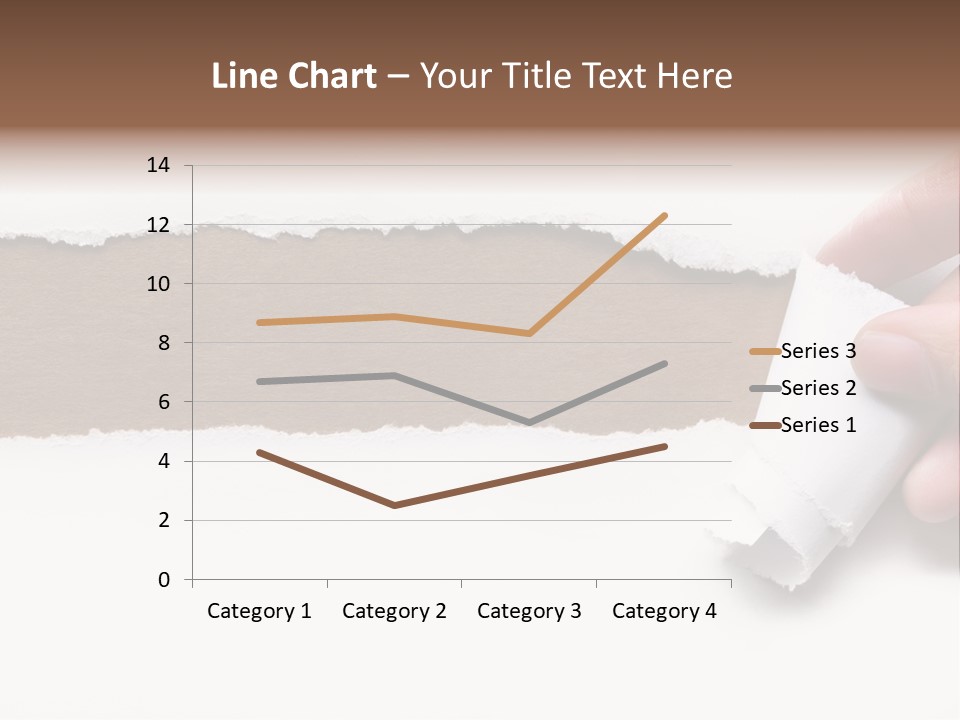 Line Break Form PowerPoint Template