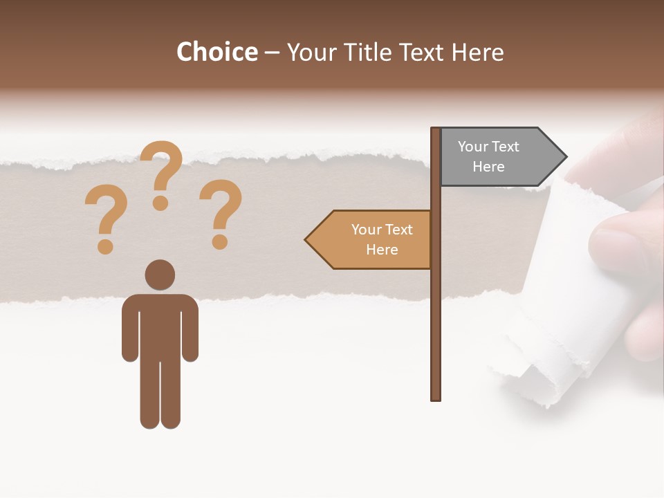Line Break Form PowerPoint Template
