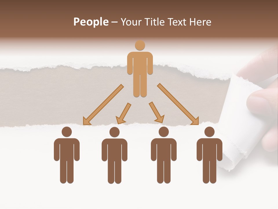 Line Break Form PowerPoint Template