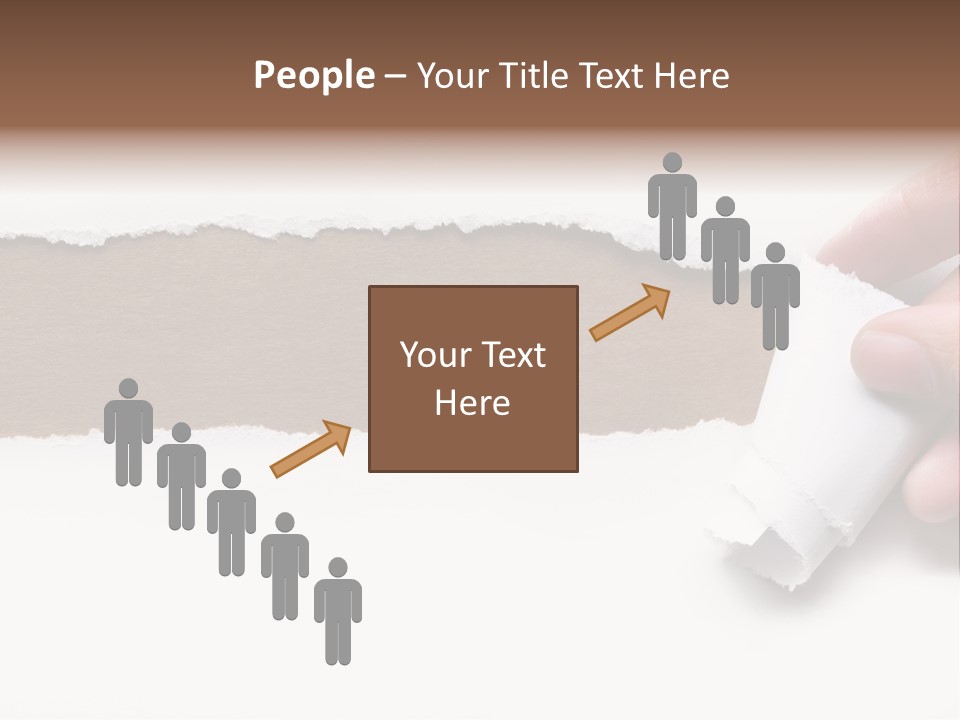Line Break Form PowerPoint Template