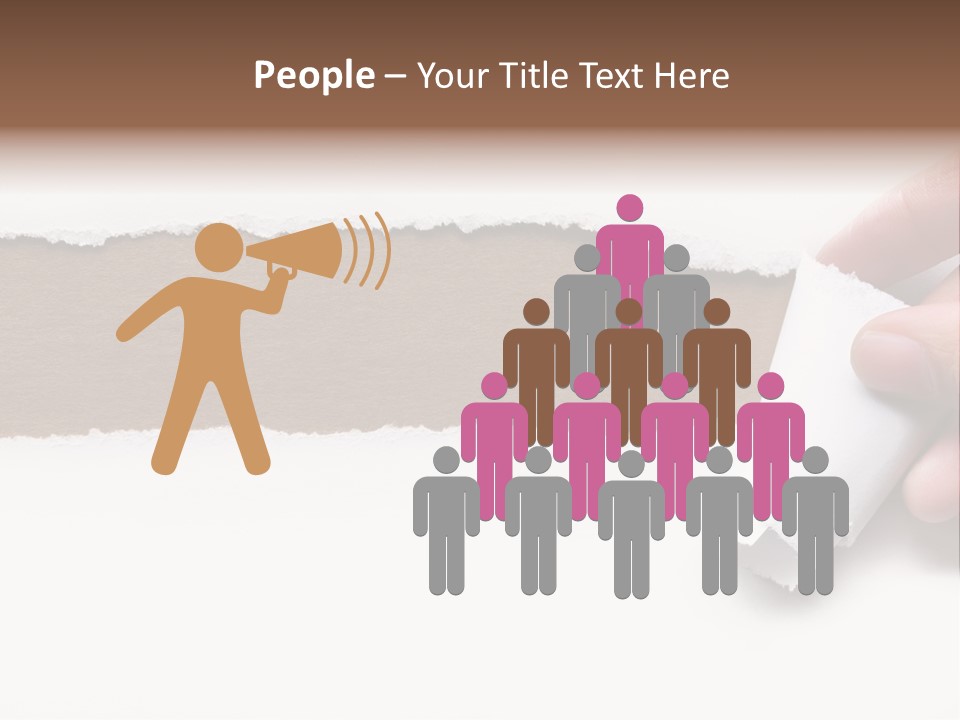 Line Break Form PowerPoint Template