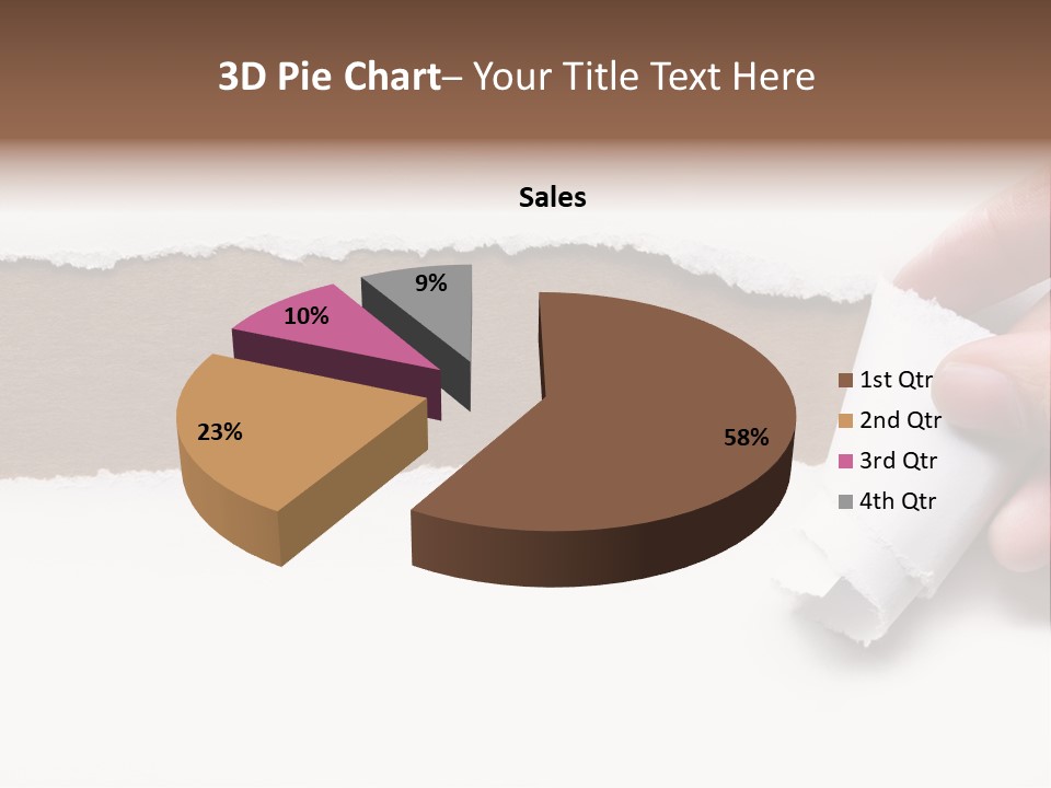 Line Break Form PowerPoint Template