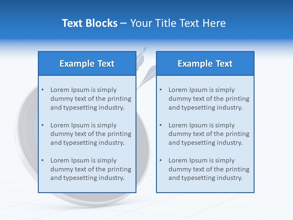 Aspirations Perspective Three PowerPoint Template