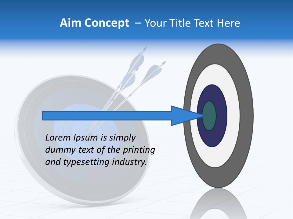 Aspirations Perspective Three PowerPoint Template