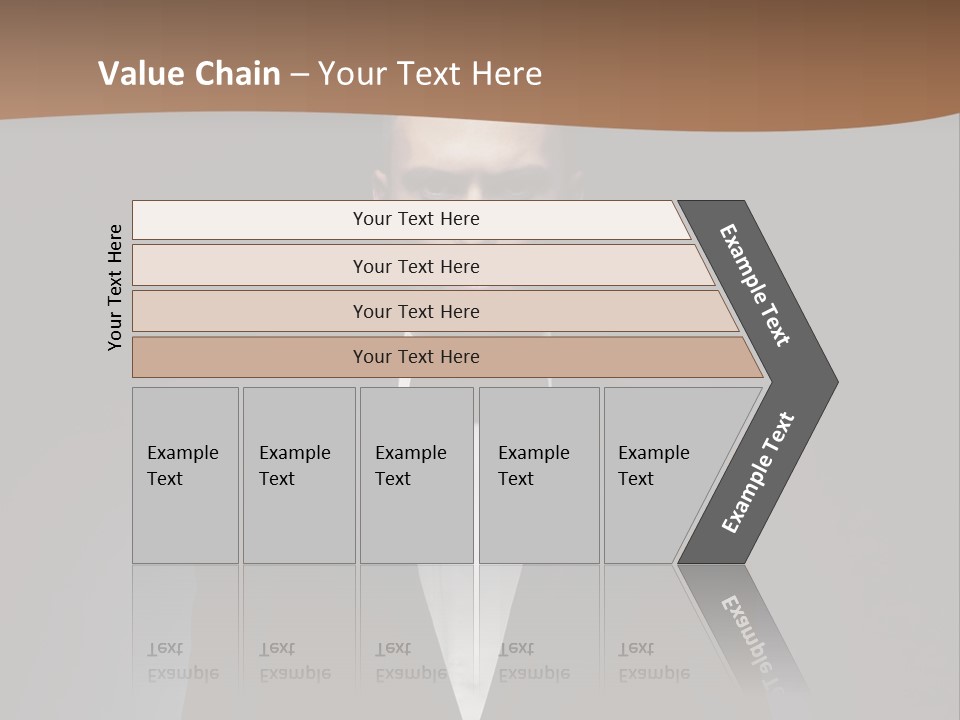 Volitional Expressing Caucasian PowerPoint Template