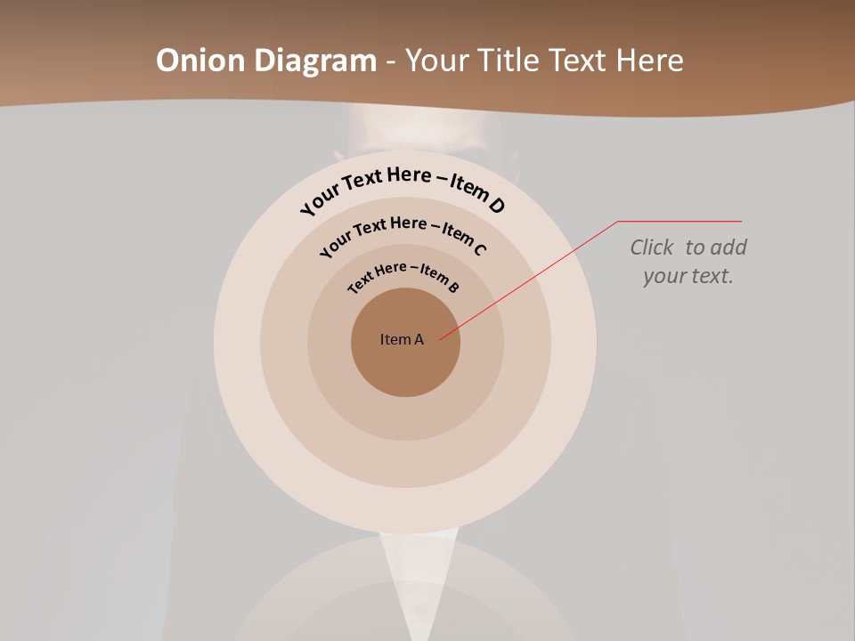 Volitional Expressing Caucasian PowerPoint Template