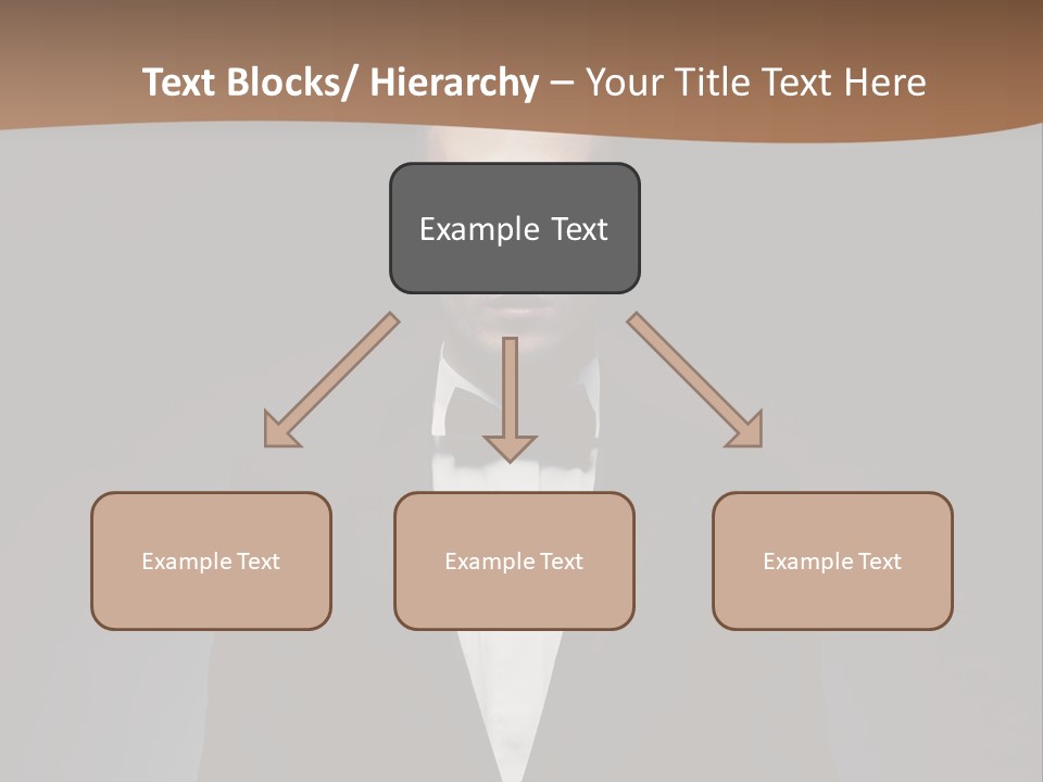 Volitional Expressing Caucasian PowerPoint Template