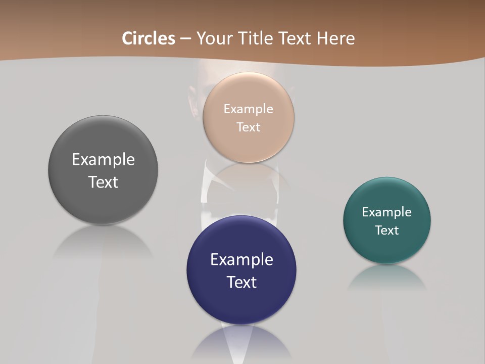 Volitional Expressing Caucasian PowerPoint Template