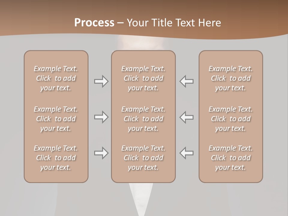 Volitional Expressing Caucasian PowerPoint Template